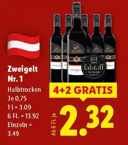 Lidl Zweigelt Nr. 1 Halbtrocken Angebot