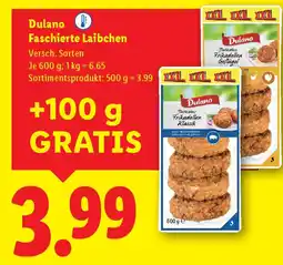 Lidl Dulano Faschierte Laibchen Angebot