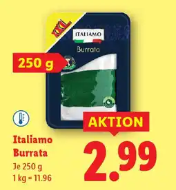 Lidl Italiamo burrata Angebot