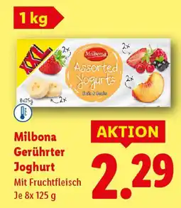 Lidl Milbona Gerührter Joghurt Angebot