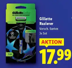 Lidl Gillette Rasierer Angebot