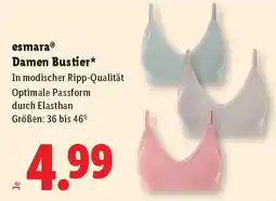 Lidl esmara Damen Bustier Angebot