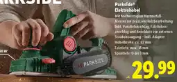 Lidl Parkside Elektrohobel Angebot