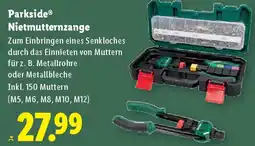 Lidl Parkside Nietmutternzange Angebot