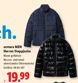 Lidl esmara MEN Herren Steppjacke Angebot