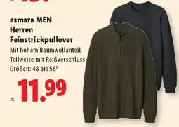 Lidl esmara MEN Herren Feinstrickpullover Angebot