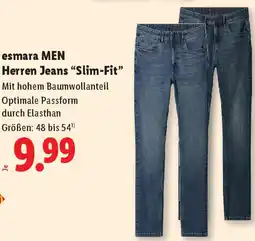 Lidl esmara MEN Herren Jeans "Slim-Fit" Angebot
