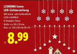 Lidl LIVARNO home LED-Lichtervorhang Angebot