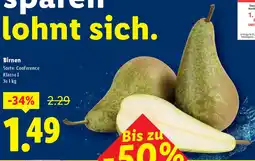 Lidl Birnen Angebot