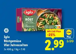 Lidl Iglo Röstgemüse Vier Jahreszeiten Angebot