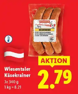 Lidl Wiesentaler Käsekrainer Angebot