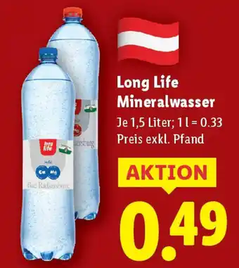 Long Life Mineralwasser