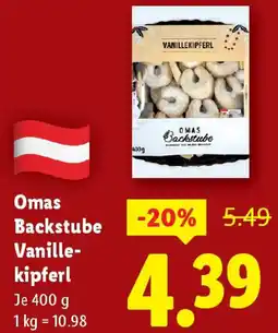 Lidl Omas Backstube Vanille- kipferl Angebot