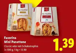 Lidl Favorina Mini Panettone Angebot