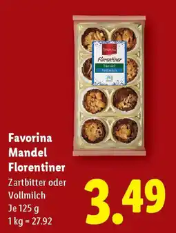 Lidl Favorina Mandel Florentiner Angebot