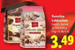 Lidl Favorina Lebkuchen Angebot