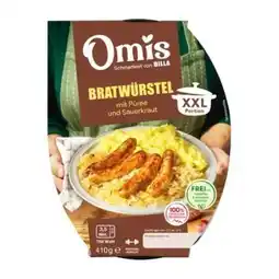 Billa Omi's Bratwürstel mit Püree-Sauerkraut Angebot