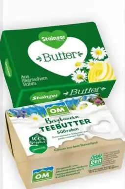 Billa Stainzer Süßrahmbutter Angebot
