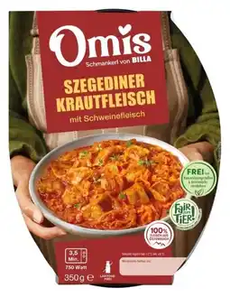 Billa Omi's Szegediner Krautfleisch Angebot