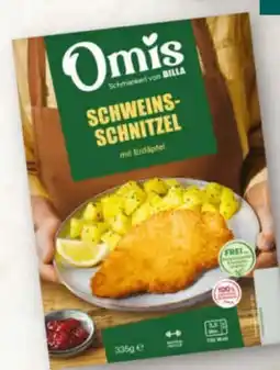 Billa Omi's Schweinsschnitzel mit Erdäpfeln Angebot