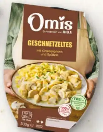 Billa Omi's Geschnetzeltes Angebot