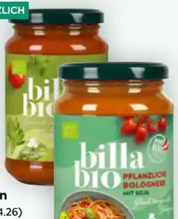 Billa Billa Bio Sugo Angebot