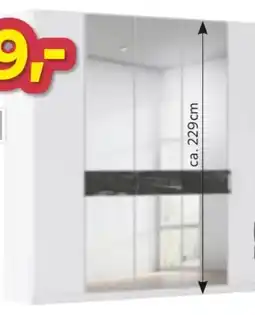Möbelix James Wood Kleiderschrank Angebot