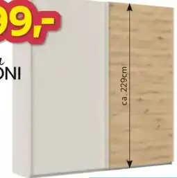 Möbelix Luca Bessoni Schwebetürenschrank Angebot