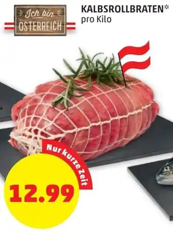 PENNY Ich Bin Österreich Kalbsrollbraten Angebot