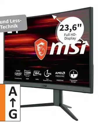 Media Markt Curved Gaming Monitor Optix G24C4 Angebot