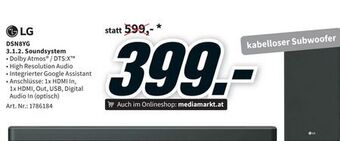 Media Markt Soundbar DSN8YG Angebot