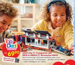 Interspar LEGO City F1 Transporter mit RB20 & AMR24 F1 Rennautos 60445 Angebot