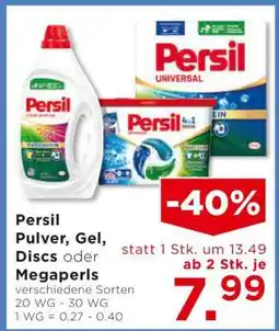 Unimarkt Persil Pulver, Gel, Discs oder Megaperls Angebot