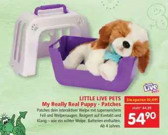 Interspar LITTLE LIVE PETS My Really Real Puppy - Patches Angebot