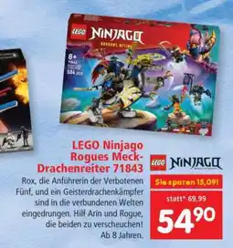 Interspar LEGO Ninjago Rogues Meck-Drachenreiter 71843 Angebot