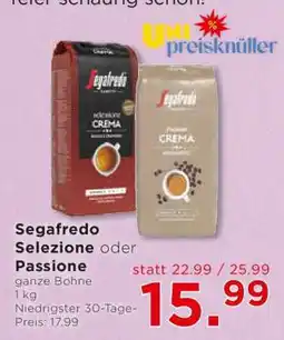 Unimarkt Segafredo Selezione oder Passione Angebot