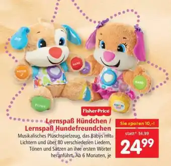 Interspar Lernspaß Hündchen / Lernspaß Hundefreundchen Angebot