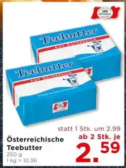 Unimarkt Österreichische Teebutter Angebot