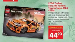 Interspar LEGO Technic Fast and Furious Toyota Supra MK4 42204 Angebot