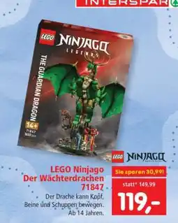 Interspar LEGO Ninjago Der Wächterdrachen 71847 Angebot