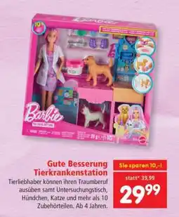 Interspar Gute Besserung Tierkrankenstation Angebot