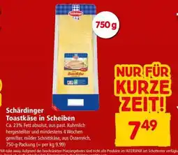 Interspar Schärdinger Toastkäse in Scheiben Angebot