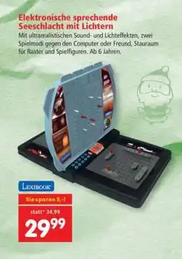 Interspar Elektronische sprechende Seeschlacht mit Lichtern Angebot