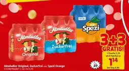 Interspar Almdudler Original, Zuckerfrei oder Spezi Orange Angebot