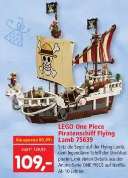 Interspar LEGO One Piece Piratenschiff Flying Lamb 75639 Angebot