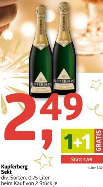 ADEG Kupferberg Sekt Angebot