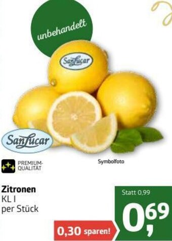 ADEG Zitronen Angebot