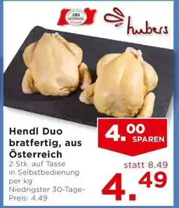 Unimarkt Hendl Duo bratfertig, aus Österreich Angebot