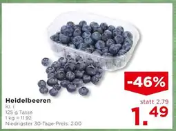 Unimarkt Heidelbeeren Angebot