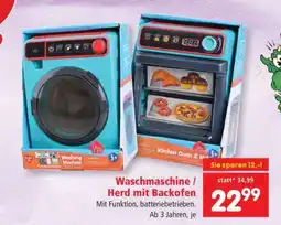 Interspar Waschmaschine / Herd mit Backofen Angebot